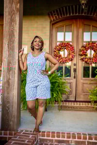 Image 1 of Animal Print Romper