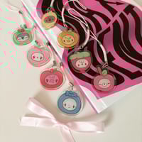 Image 1 of Fruit-Zoo Acrylic Keychain Charm Blind Bag