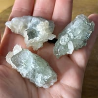 Image 1 of Mini Fluorite with Calcite Specimens ($7)