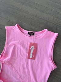 Image 2 of pink waydamin dress (sz medium) 