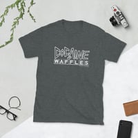 Image 1 of Cocaine & Waffles Podcast T-Shirt - Gray
