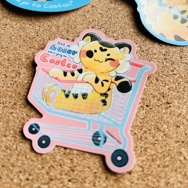 Taiga x Costco Stickers