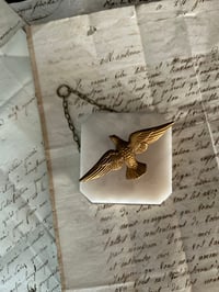 Image 4 of Très joli porte-rameau en onyx et bronze, époque Art Déco