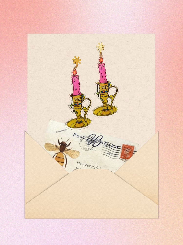 Image of Under the Candle Light earrings