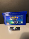 3D Printed Nintendo GBA Pokémon Sapphire Version Game Cartridge
