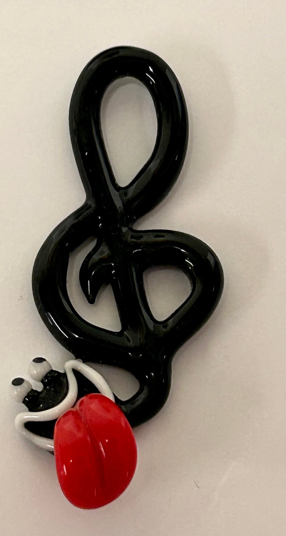 Image of Goofball Treble Clef Pendant