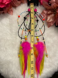 Image 2 of Pink lemonade Large Hoop