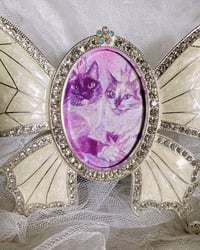 Image 3 of ‘Dreamy’ Pet Portrait ~ Butterfly Frame