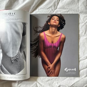 Image of Vogue Italia Costumi Swimsuit Supplement May 1989 Issue