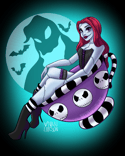 Teacup Sally | Nightmare Before Christmas inspired 8x10 Archival Matte Print 