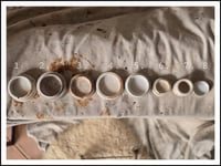 Image 3 of Antique ironstone apothecary pots