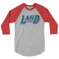 Image 4 of LOWER AZ LanD-Back 3/4 sleeve raglan shirt