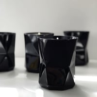 Image 1 of GEO CANDLES - BLACK GLOSS 