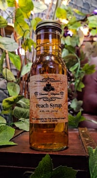 Image 5 of 👑The Armored Kingdom Gourmet Peach Syrup (8oz)🍑🥞