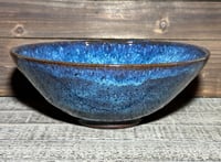 Image 2 of Blue stoneware bowl 1