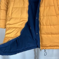Image 12 of THREAD & SUPPLY reversible mustard and navy coat