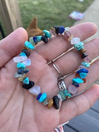 Image 2 of Crystal Chip Bracelet