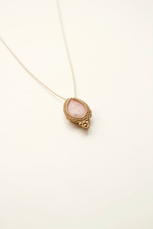 Image of Rose Quartz necklace 