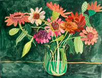 Zinnias No. 4