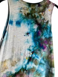 Image 7 of S Tank Pocket Dress in Coastal Marsh Ice Dye