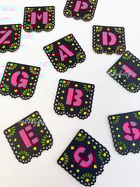 Image 2 of PAPEL PICADO ALPHABET SVG / ARCHIVOS DIGITALS 