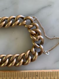 Image 3 of 18k CHAIN LINK BRACELET 