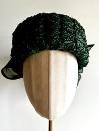 Image 1 of Large deep green pillbox.