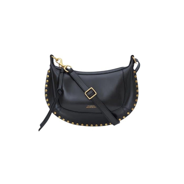 Image of ISABEL MARANT OSKAN MOON BAG BLACK