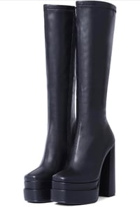 Image 4 of “Halima” Furry Boots and Hat Set