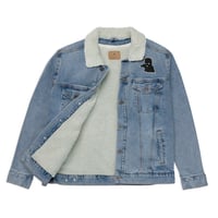 Image 1 of Ski Mask Denim Jacket