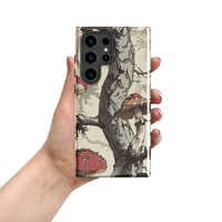 Image 1 of The Shire Inspired Illustrated Tree Trunk/Mushroom Tough Case for Samsung®