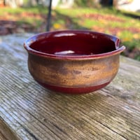 Image 2 of Table sauce pots with spoon recess