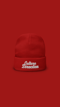 Image 2 of The Cursive Beanie