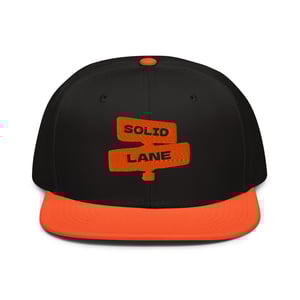 Image of Black & Orange Logo Snapback