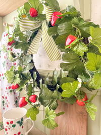 Image 2 of The Strawberry Garden Wreath