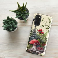 Image 8 of Beautiful Watercolor Mushroom Fungus Mycology W/Insects Art Tough case for Samsung®