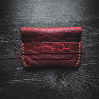 Image 1 of FLAP WALLET - AMERICAN BISON