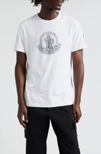 Moncler Logo Graphic T-Shirt