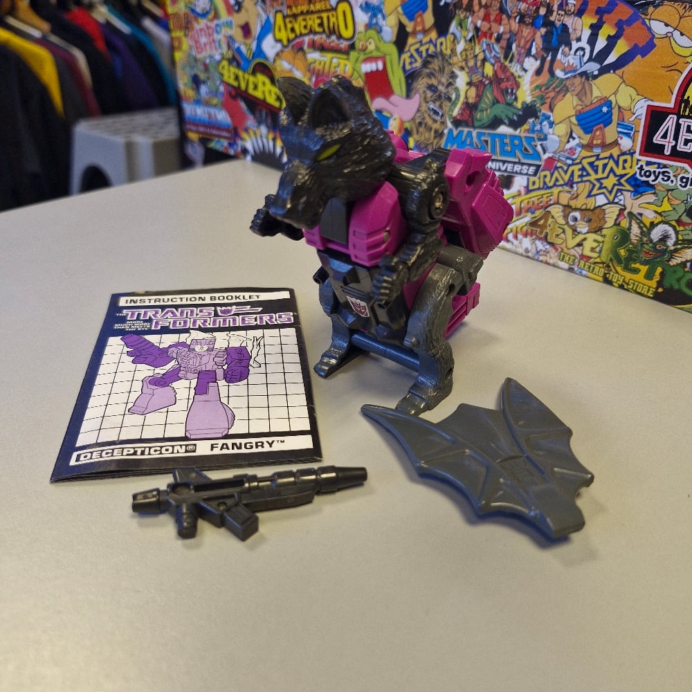 Image of Vintage Transformers G1 Fangry Decepticon Headmaster 1980s