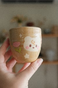 Image 2 of pastel bear colour pop latte mug