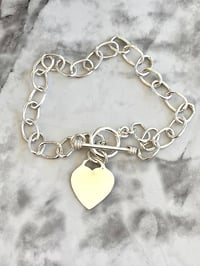 Esclava bracelet corazón 
