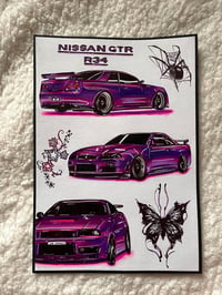 Image 2 of Nissan gtr r34💜