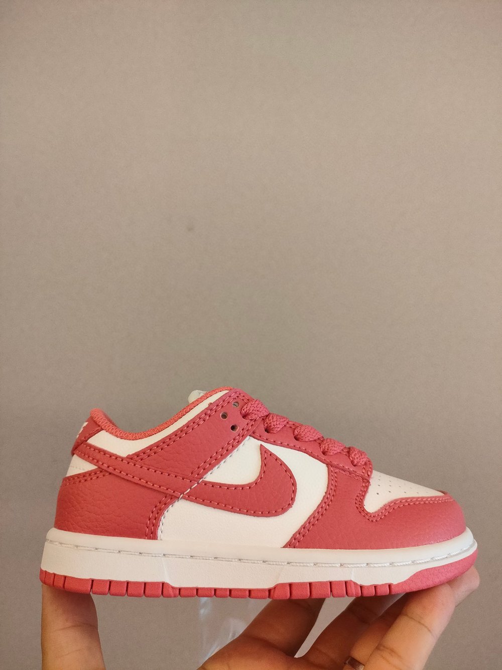 Image of Custom Sneakers Salmon Pink 8c - 3Y