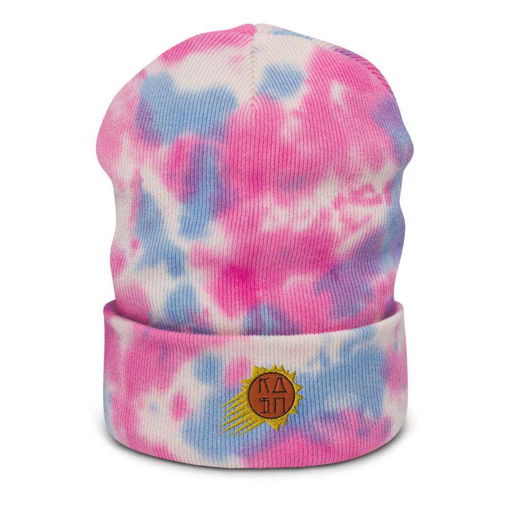 Image of KASH IN SUN TIE-DYE BEANIE