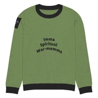 Image 7 of War-momma Knitted crew neck sweater copy copy