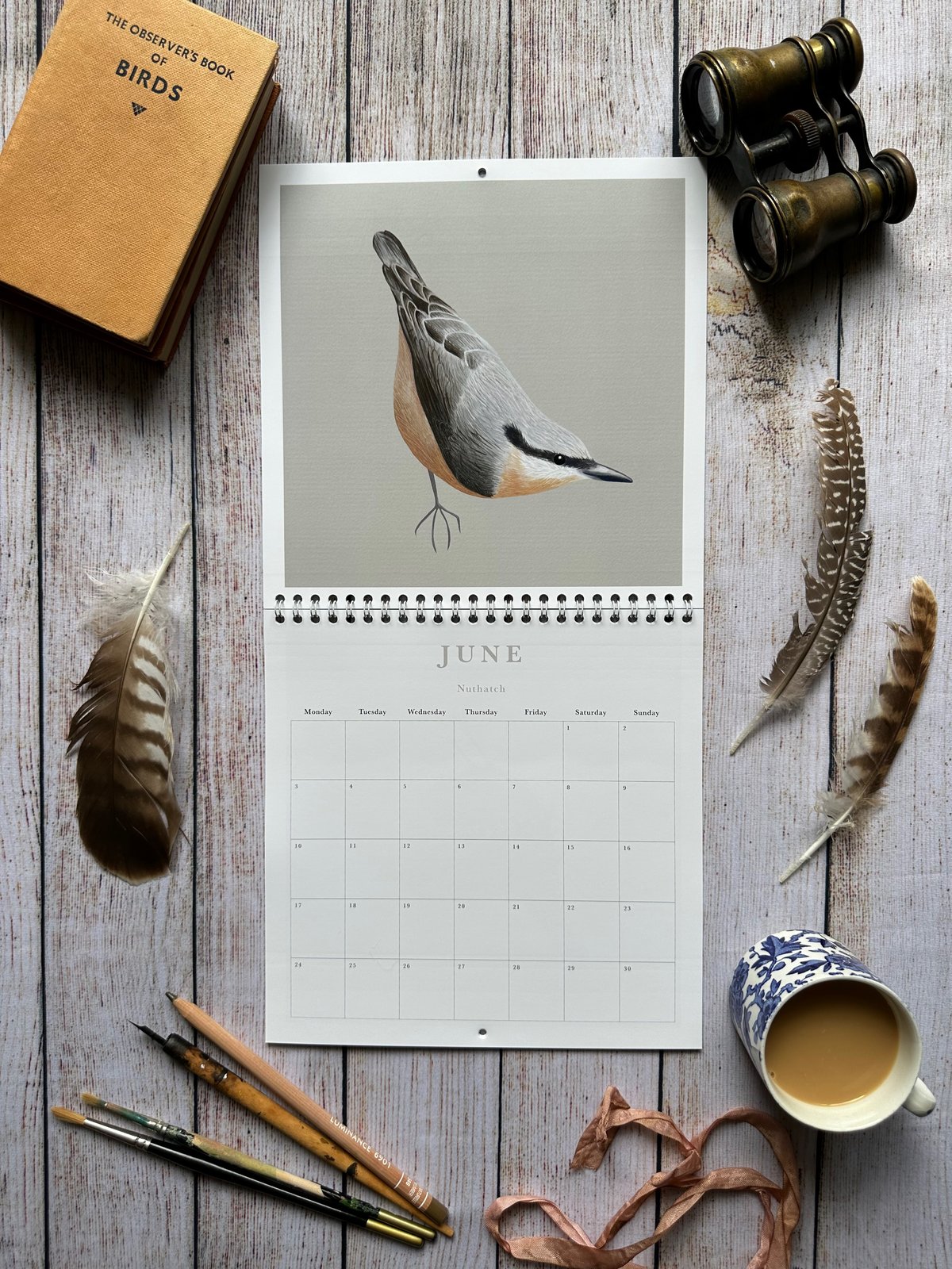 The Garden Birds 2024 Calendar