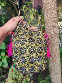 Image 6 of Slouch bag leather pulley