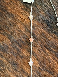 Image 2 of Liquid Silver Pink Conch Stars