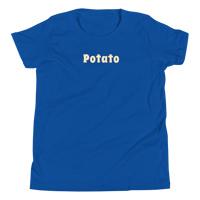 Image 3 of "Potato" Youth Short Sleeve T-Shirt