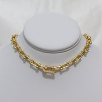 Image 1 of Eleanor Statement Chain Necklace 